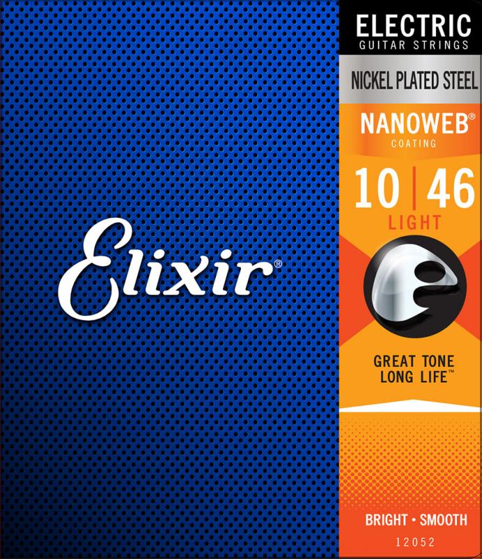 Elixir Electric Nickel Plated with Nanoweb Strings