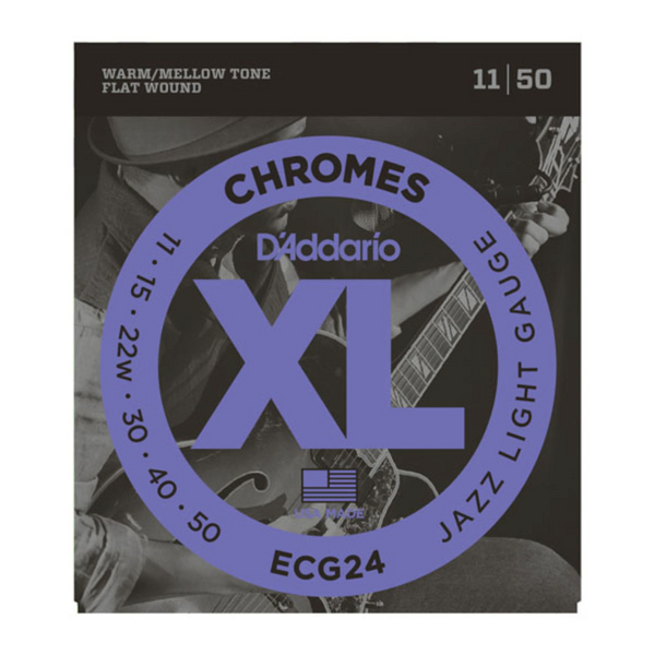 Daddario Electric Strings - Chromes - ECG24