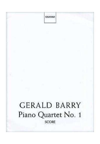 GERALD BARRY PIANO QUARTET NO.1
