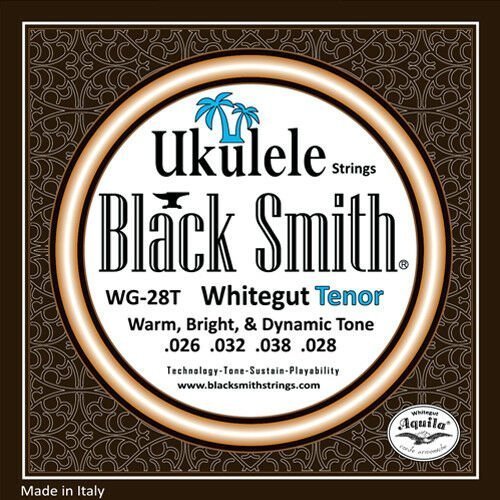 BlackSmith Ukulele Strings WG-28T Whitegut Tenor