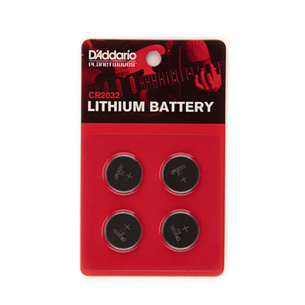 Daddario Lithium Battery 4-Pack
