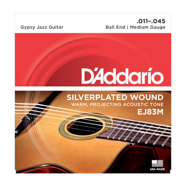 Daddario Acoustic Strings - EJ83M - Gypsy Jazz