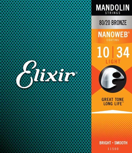 Elixir Mandolin Strings 10-34