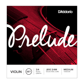Daddario Prelude Violin Strings 3/4