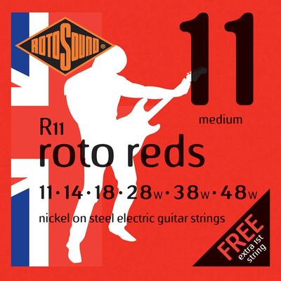 Rotosound Electric Strings - Reds 11-48