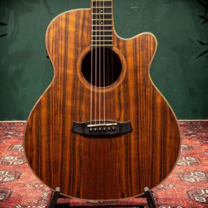 tanglewood tw4 eov s/folk c/away ovangkol all figured solid