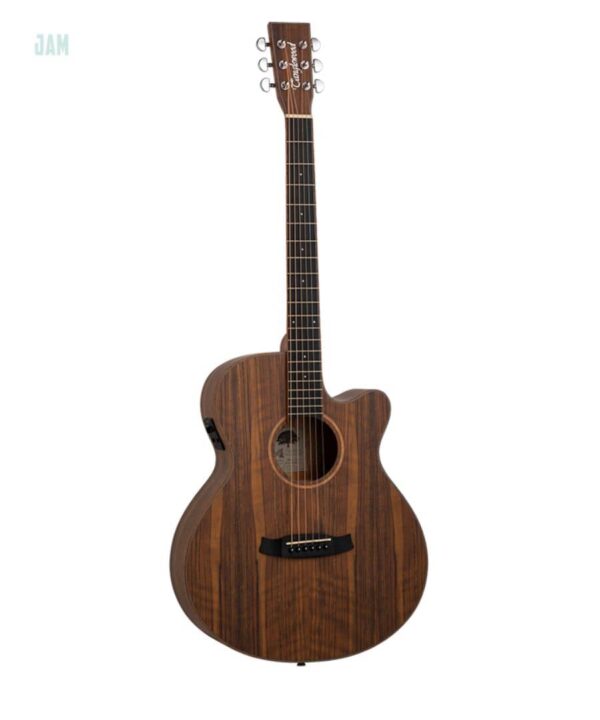 tanglewood tw4 eov super folk semi acoustic guitar