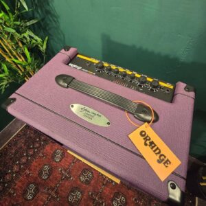 orange crush bass 50 ltd purple 50 watt bass guitar amp