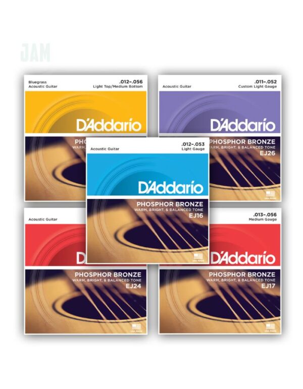d'addario ej acoustic guitar strings