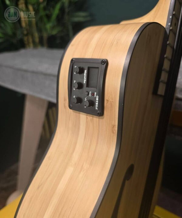 ortegea runab ub uke bass natural solid bamboo