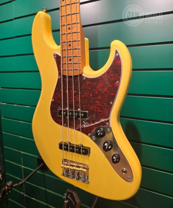 jet guitars jjb 300 vintage yellow