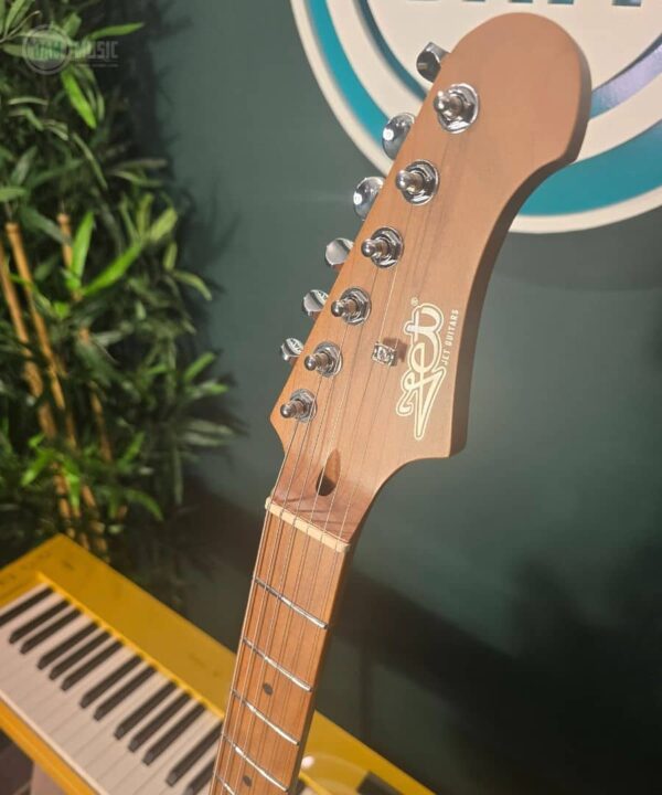 jet guitars jj 300 sea foam green / roasted maple