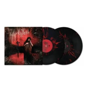 opeth still life 25th anniversary (black/red splatter)
